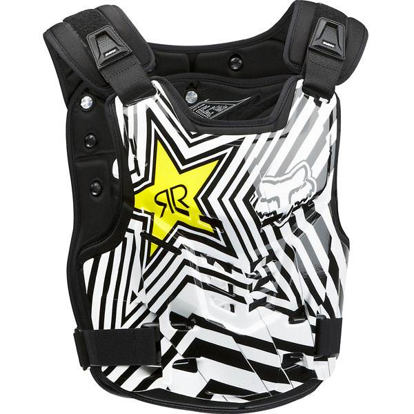 fox 2012 proframe white rockstar