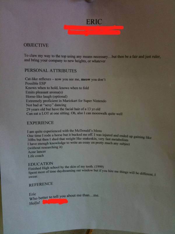 RESUME(1)