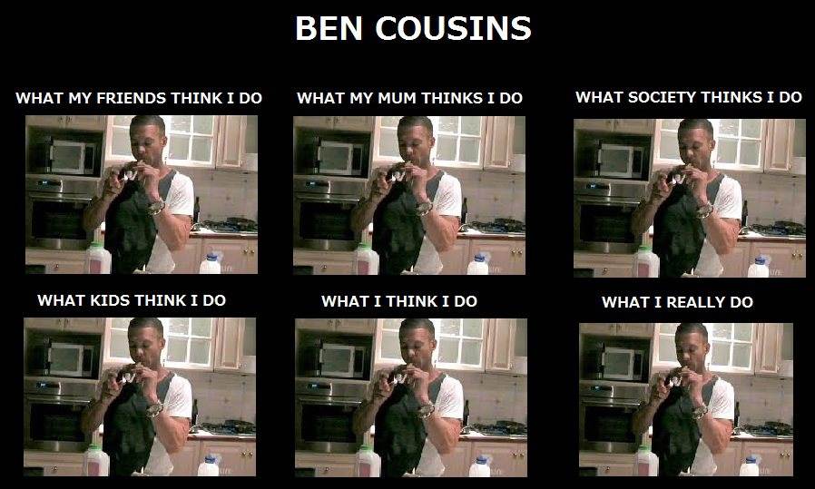 What Ben Cousins does...