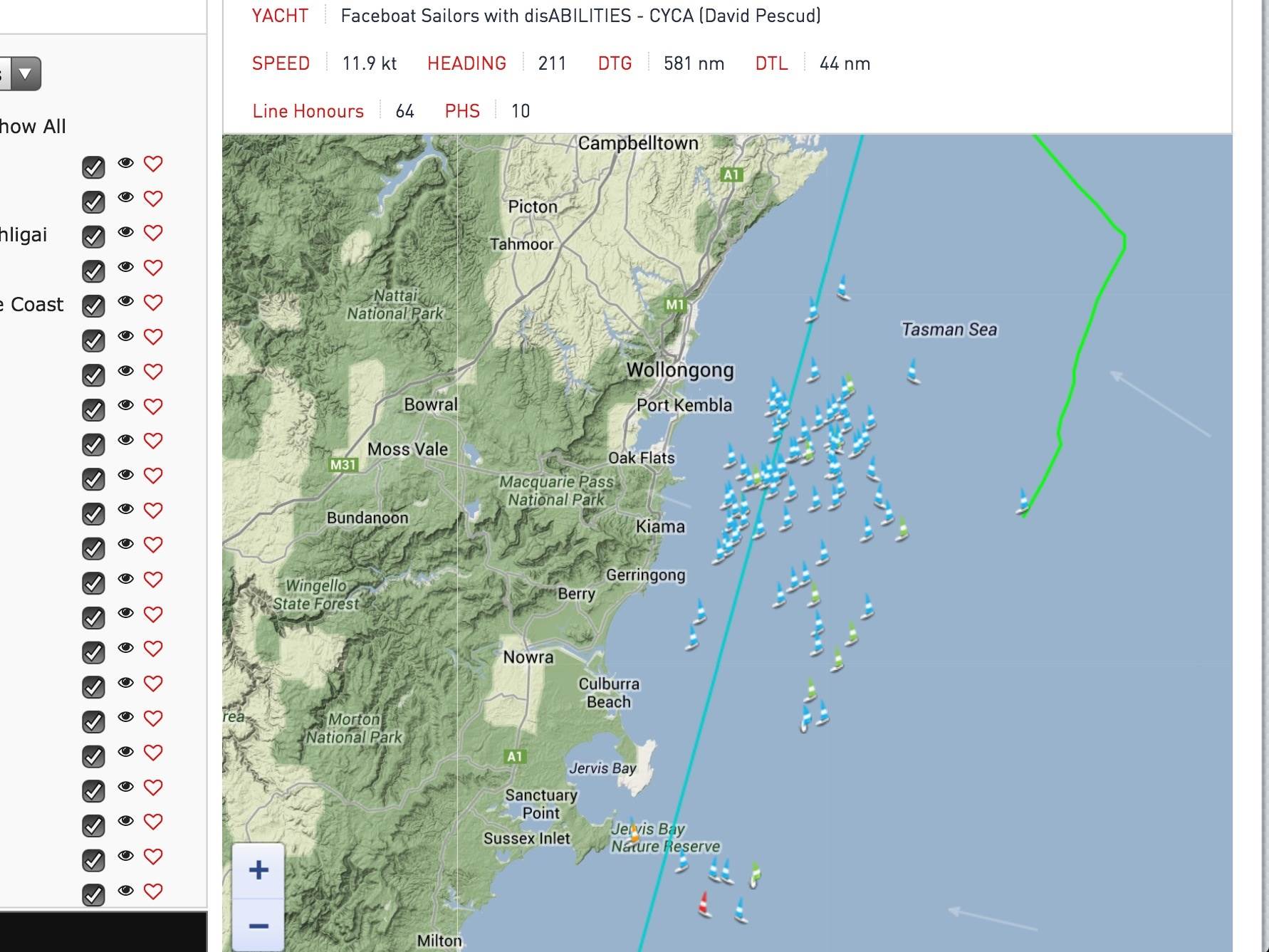 Sydney to Hobart