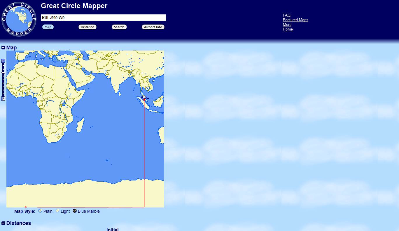 flight path
