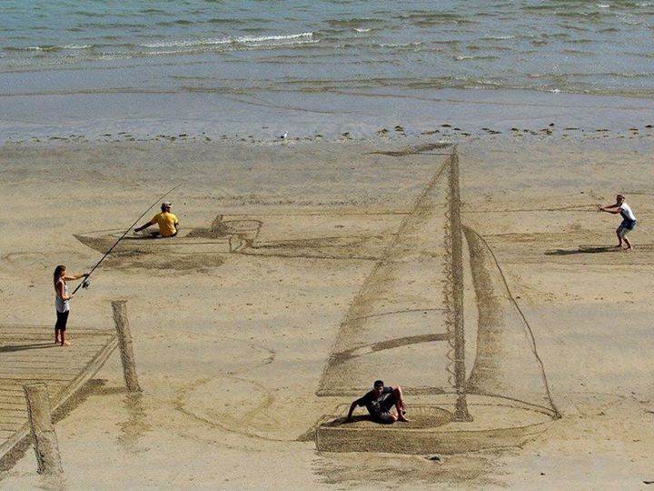 sand
