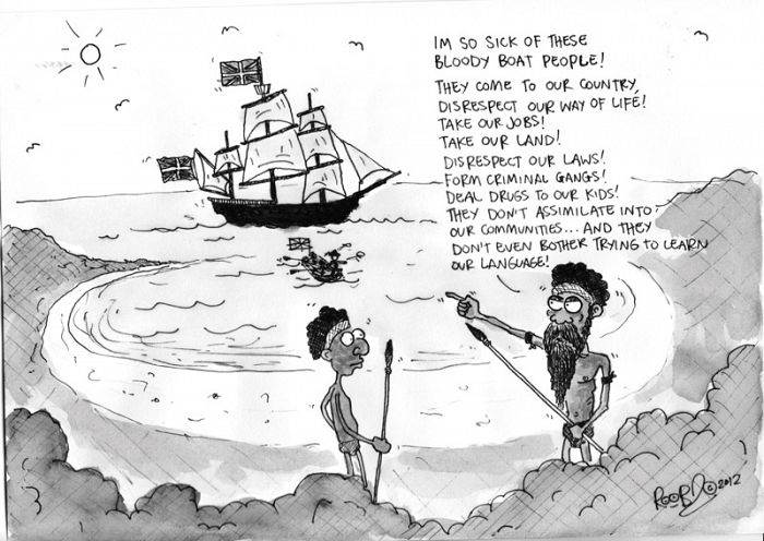 bloody boat people