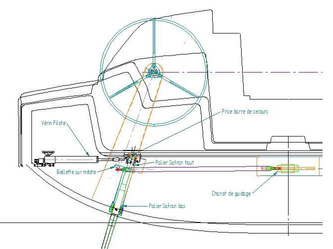 Rudder assy