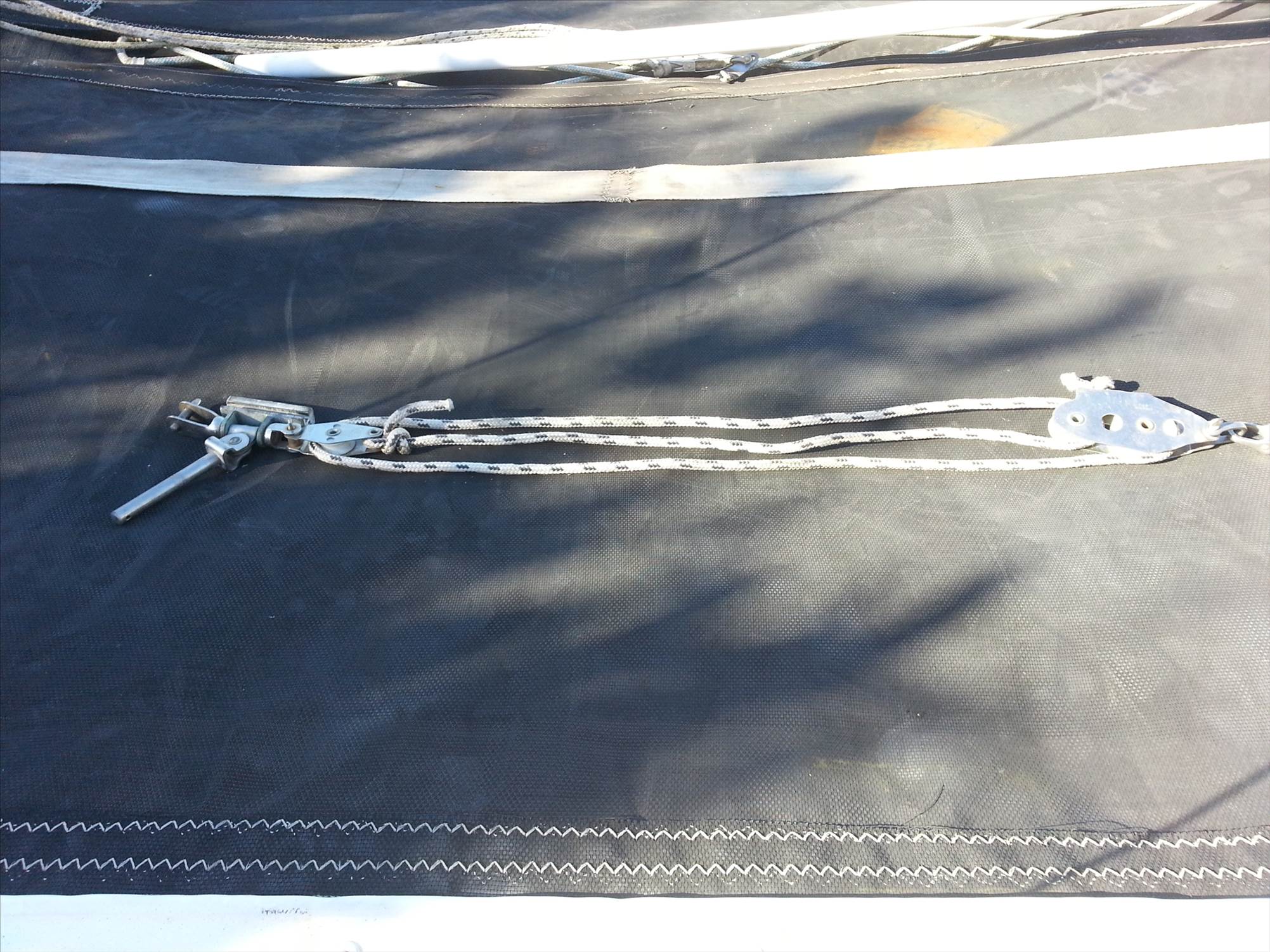 rigging and mast
