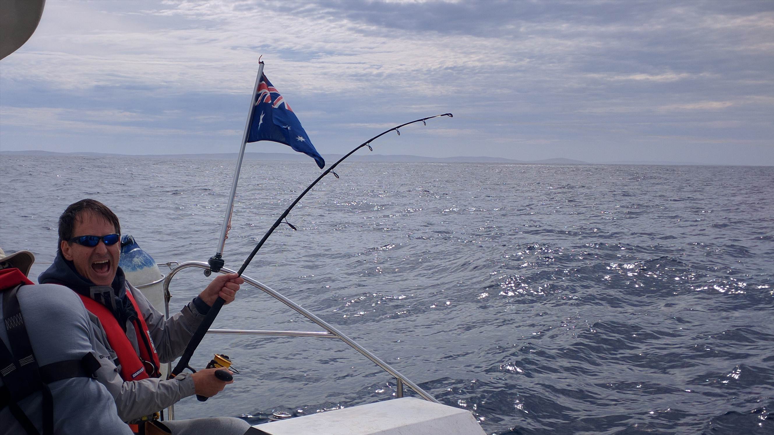 Reeling in a tuna