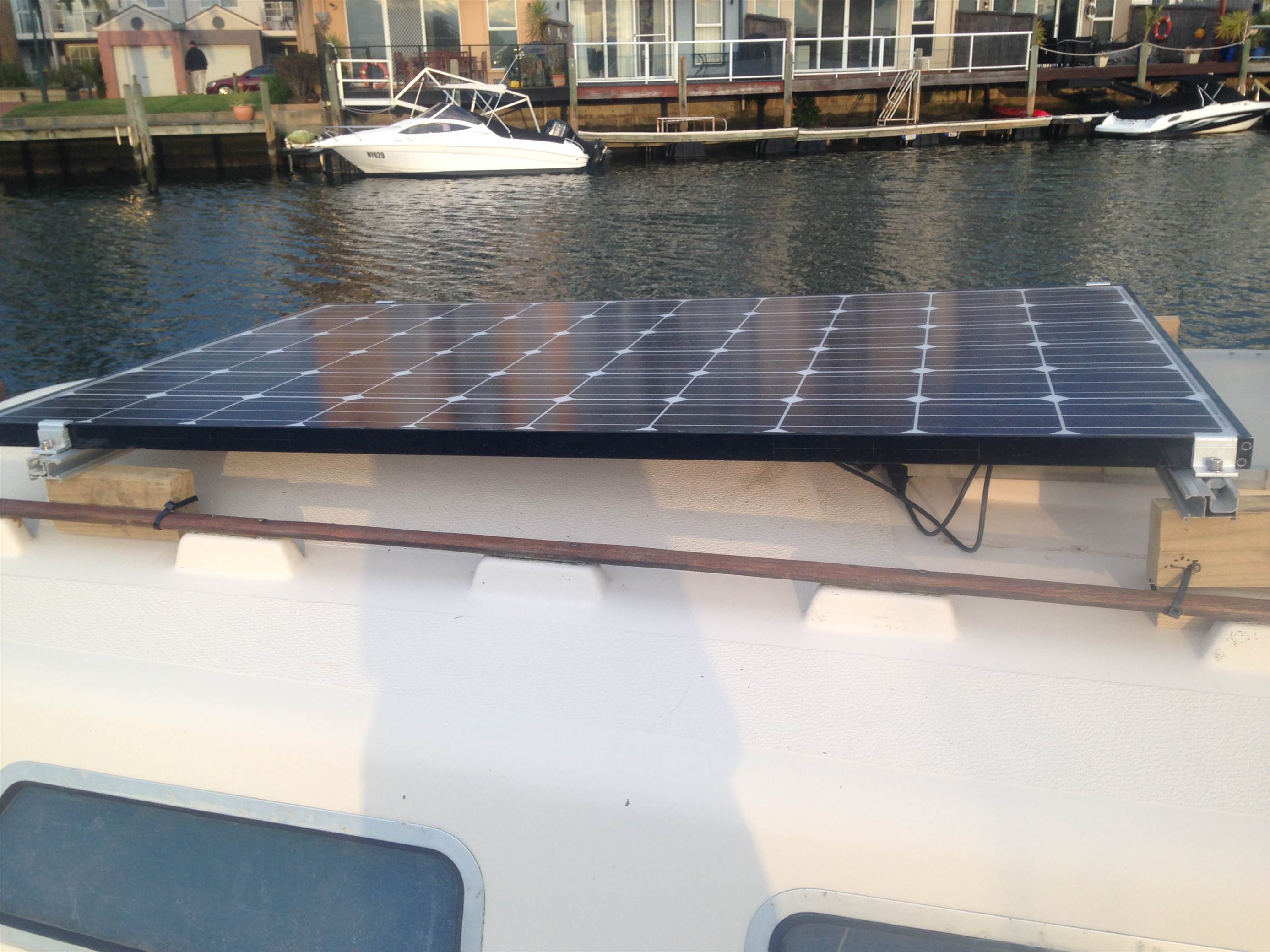moved the solar panel aft 005