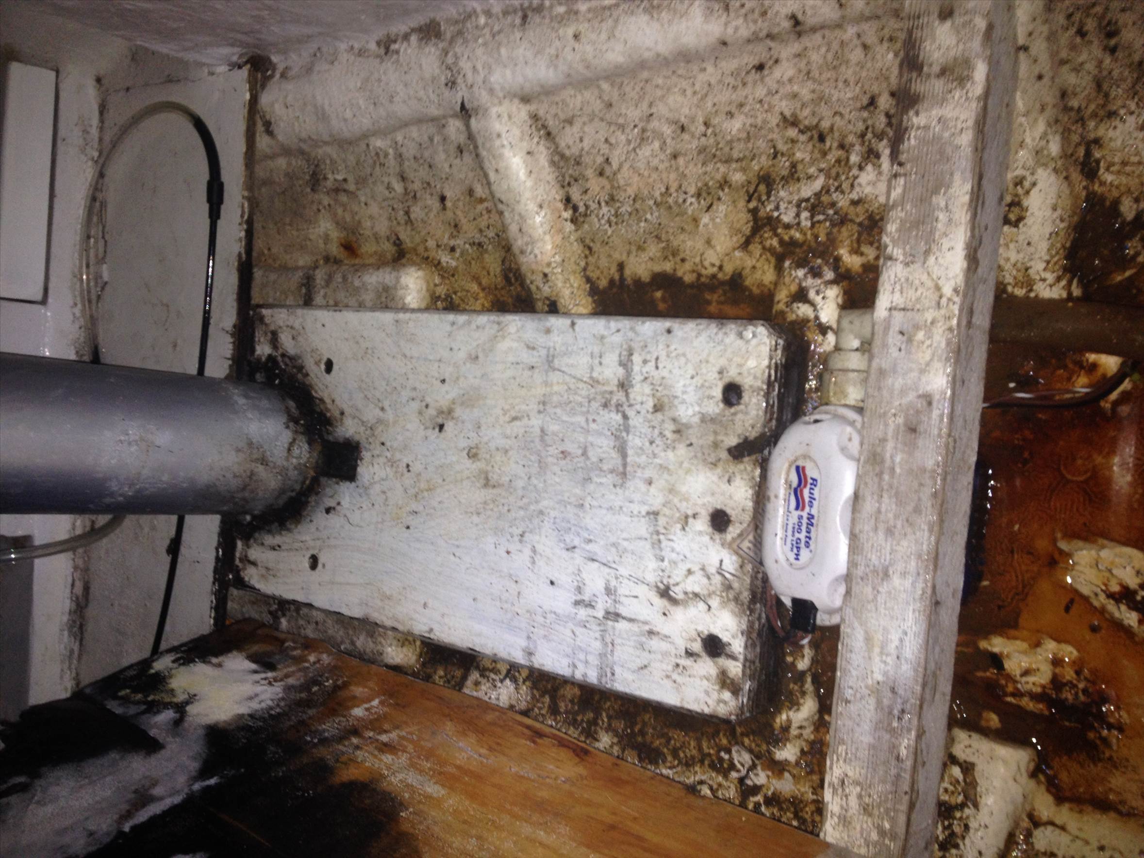 Bilge leak