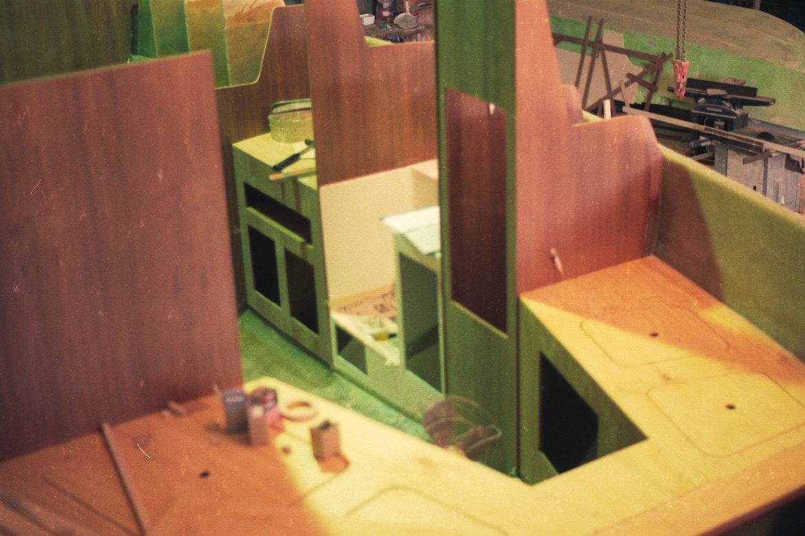 The interior work of the 10.5