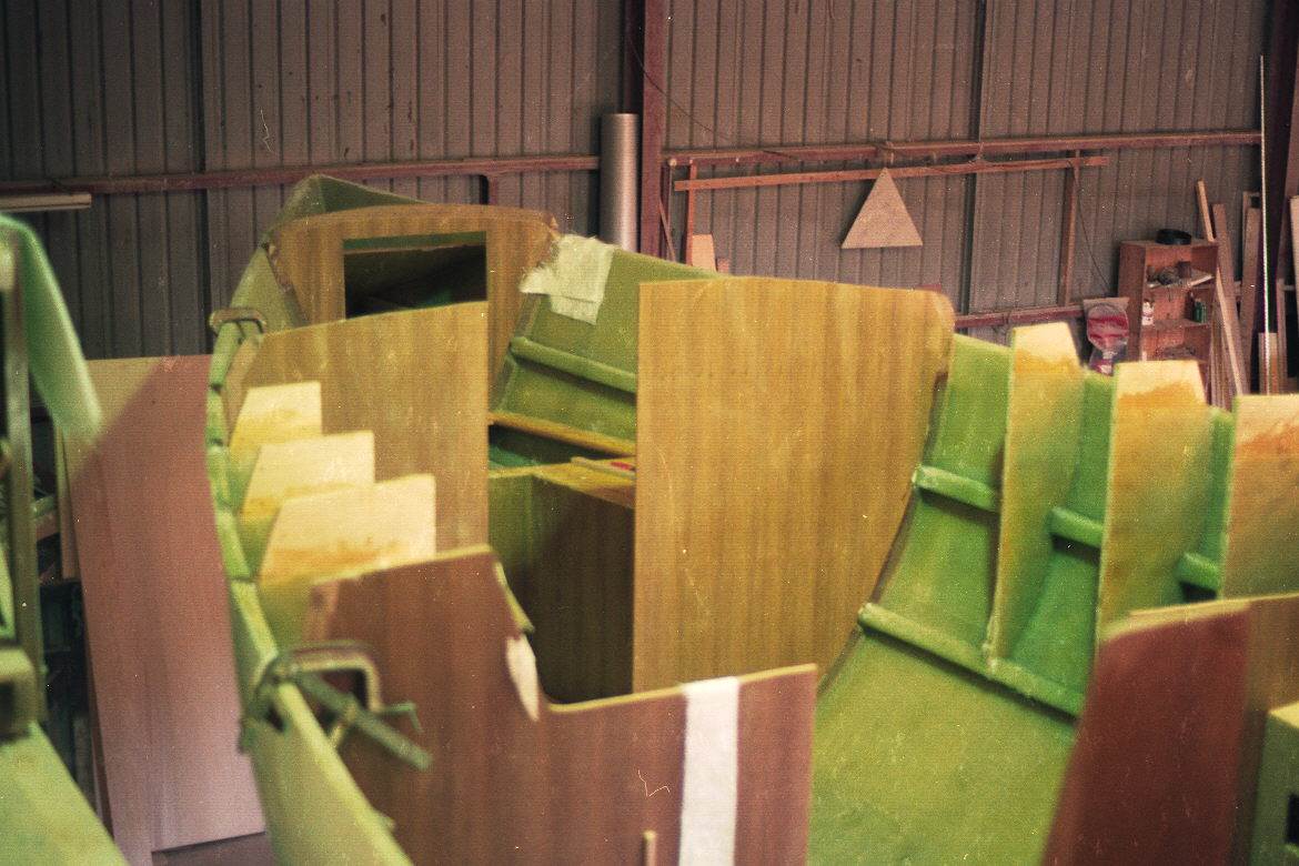 The interior work of the 10.5
