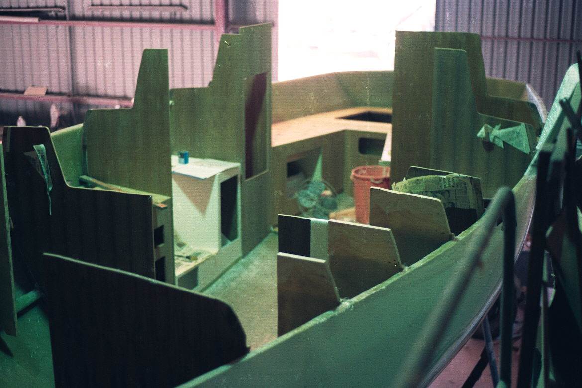 The interior work of the 10.5