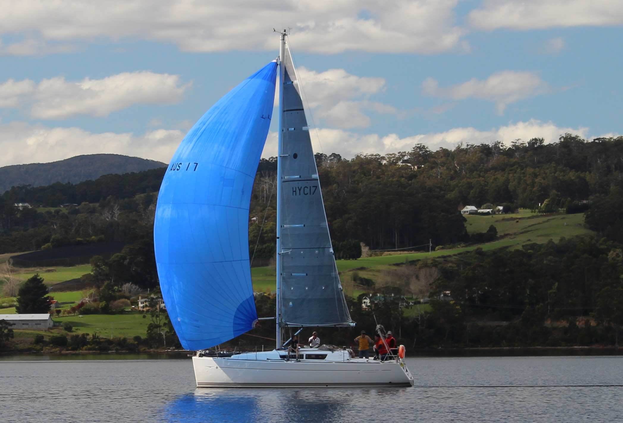 jeffs blue spinnaker