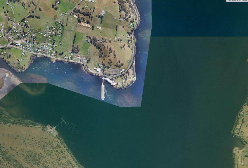 Port Huon aerial