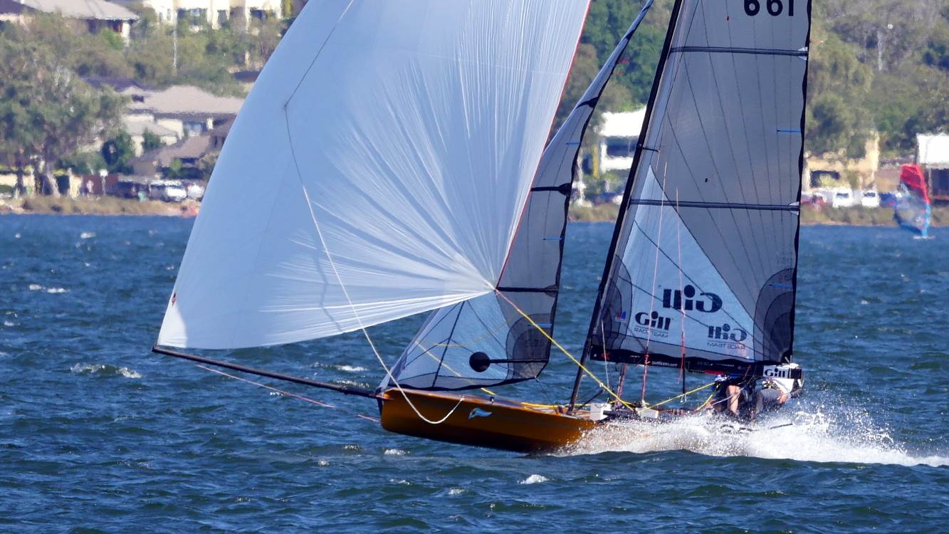 14 foot skiff racing Perth