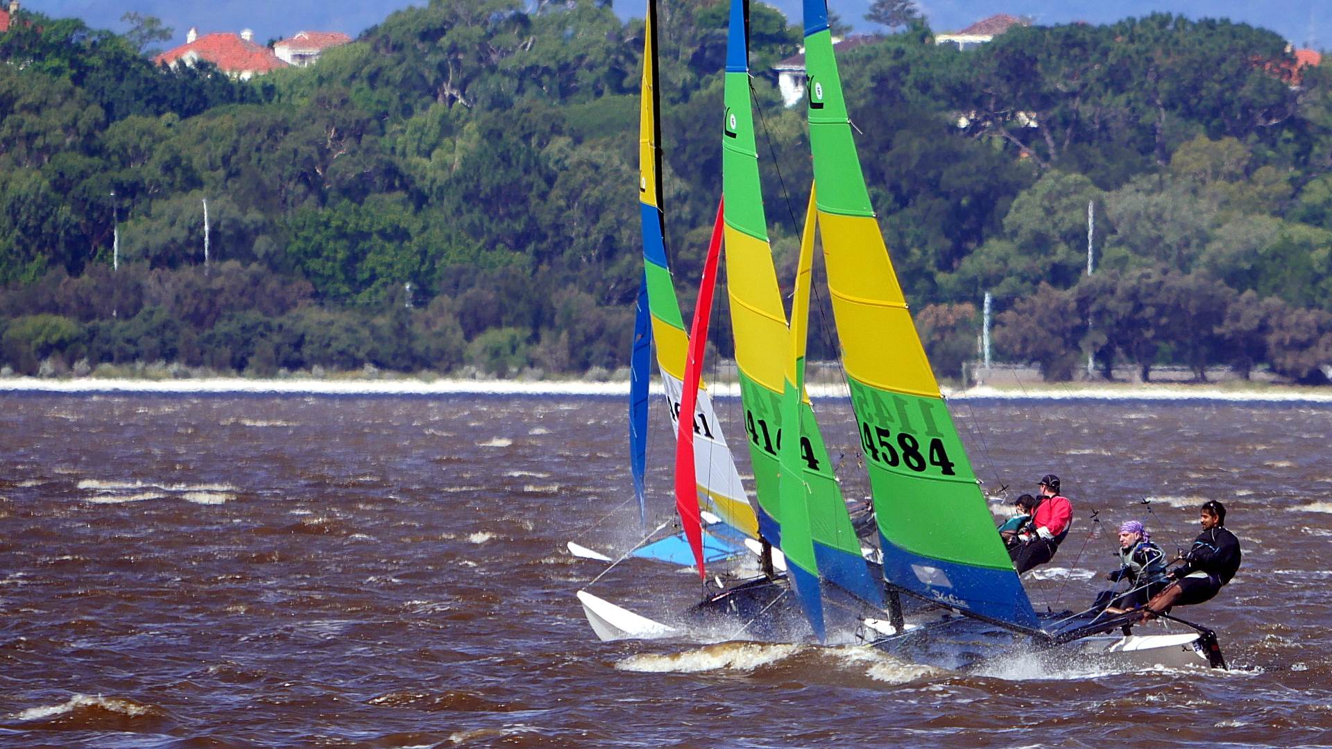 Nedlands Yacht Club Hobie 16s