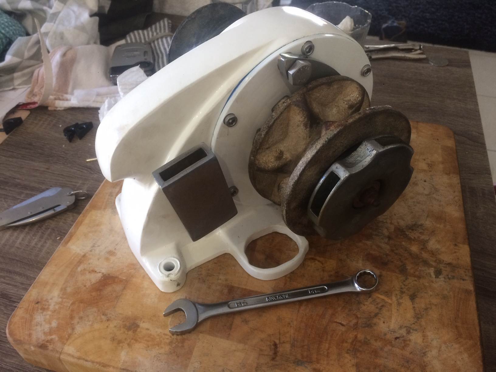 SL windlass rebuilt