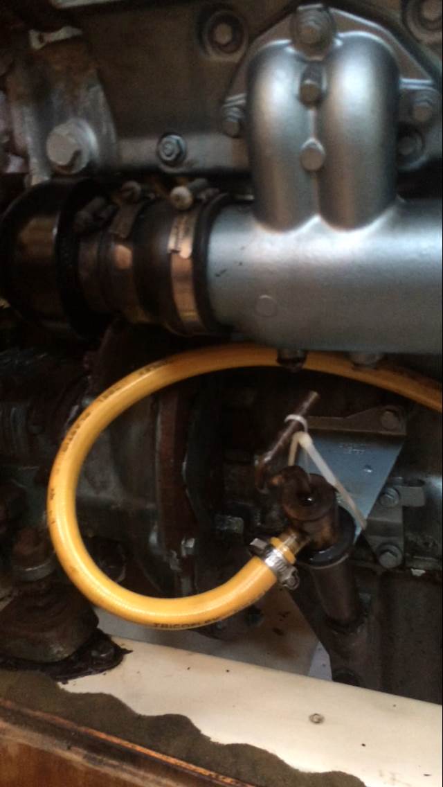 Perkins Prima M50 oil drain pump