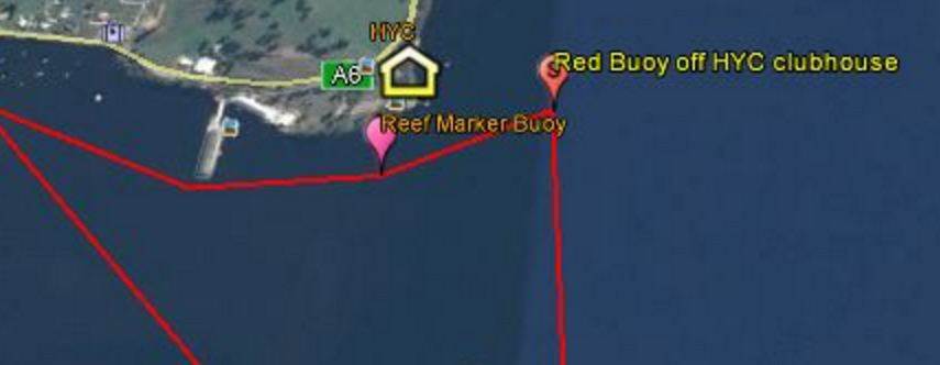Reef mark