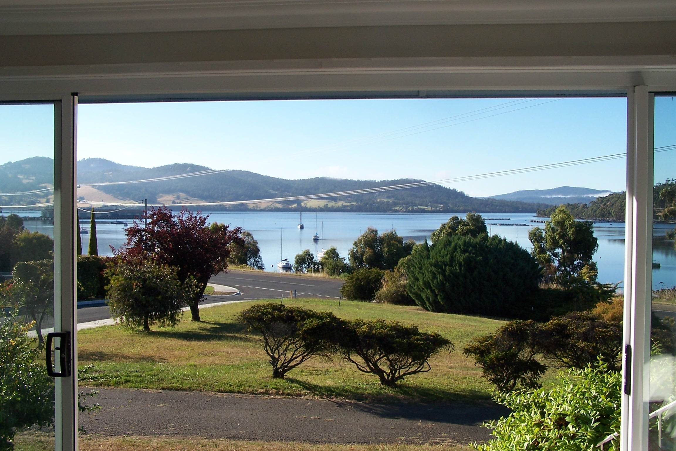 View from our lounge room