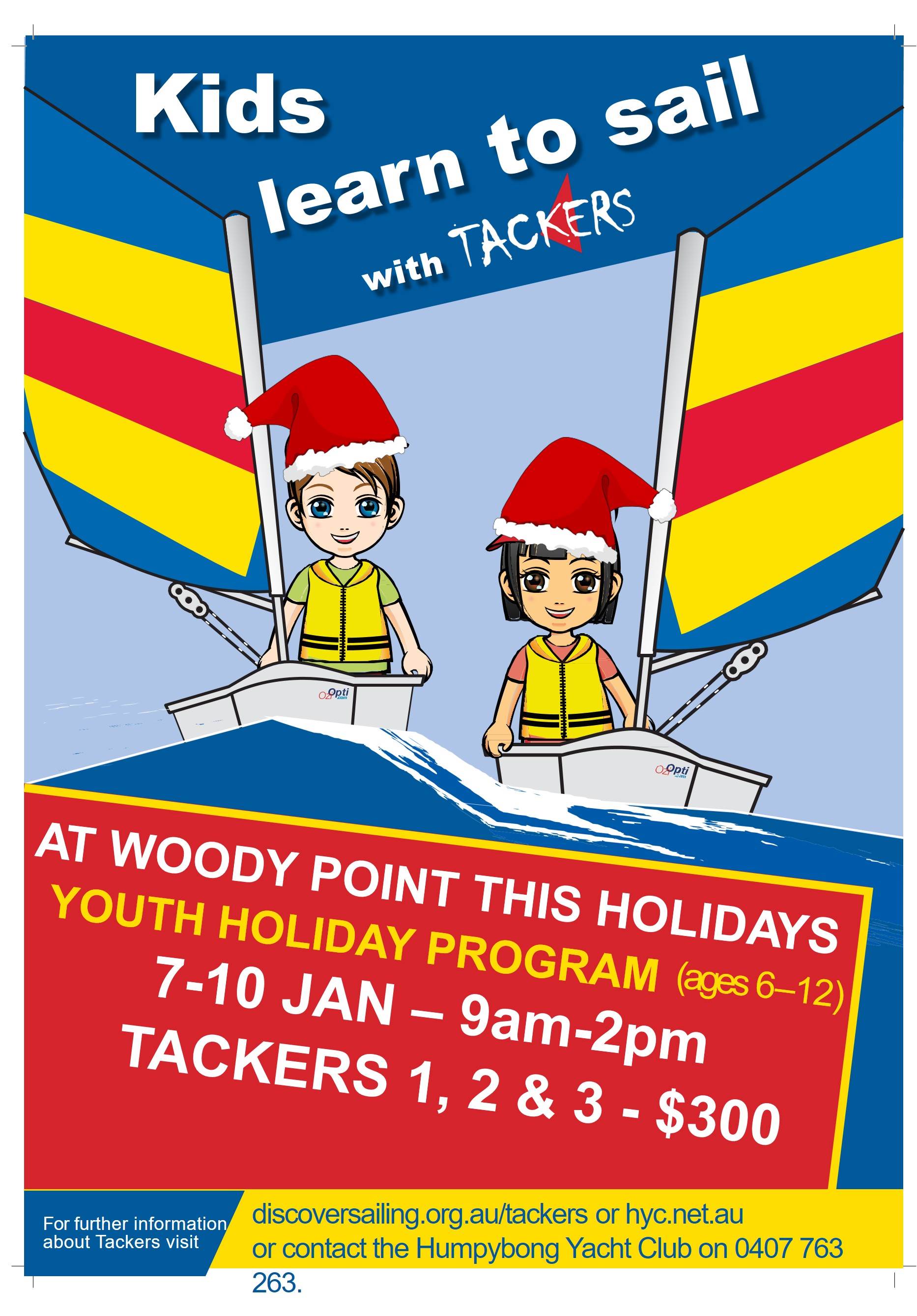 Tackers learn to sail