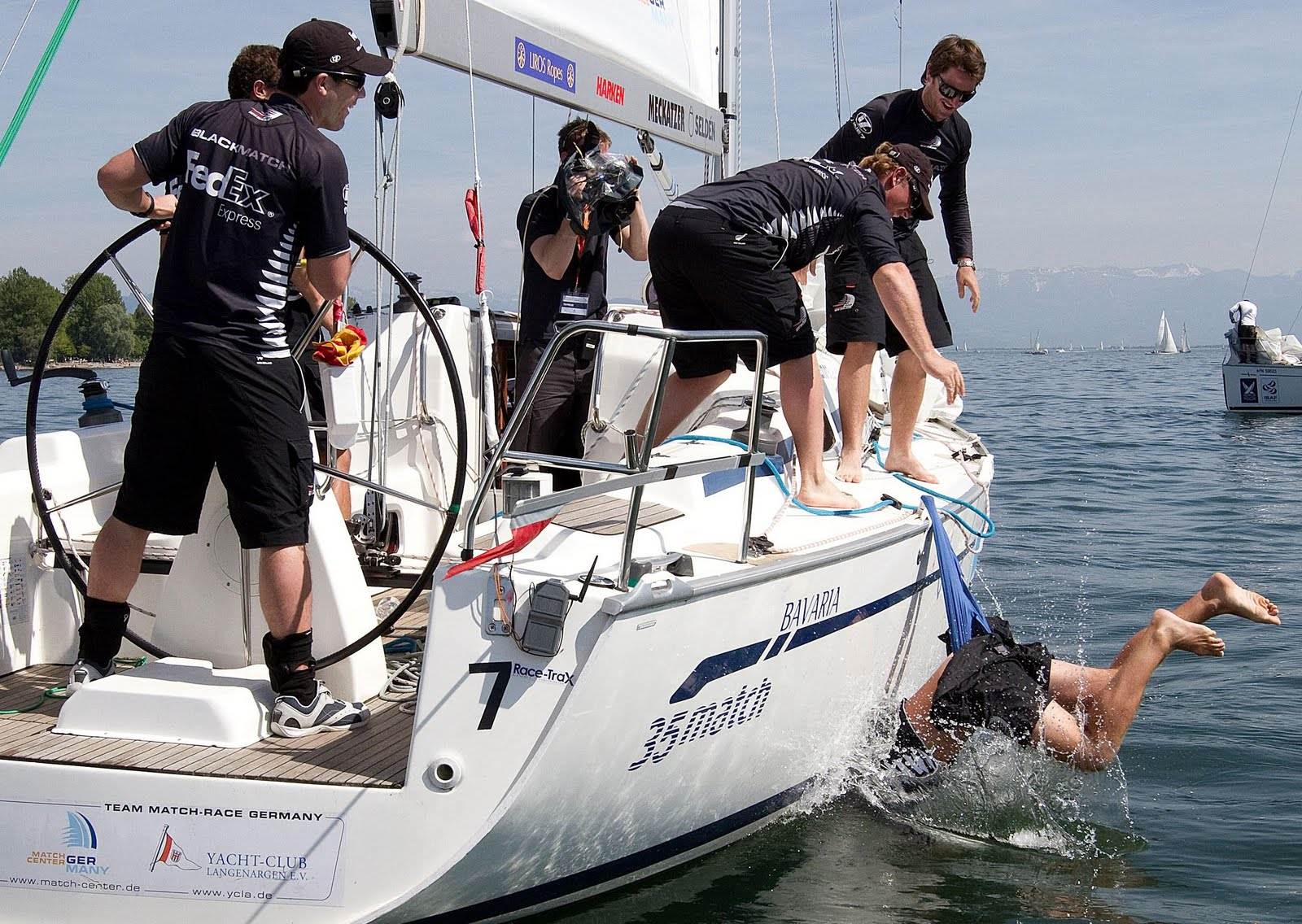 Sailing wedgie