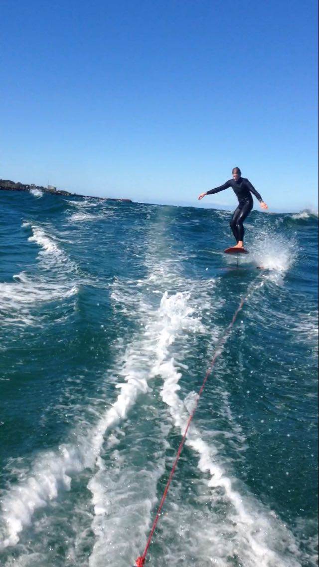 Foiling in the bar