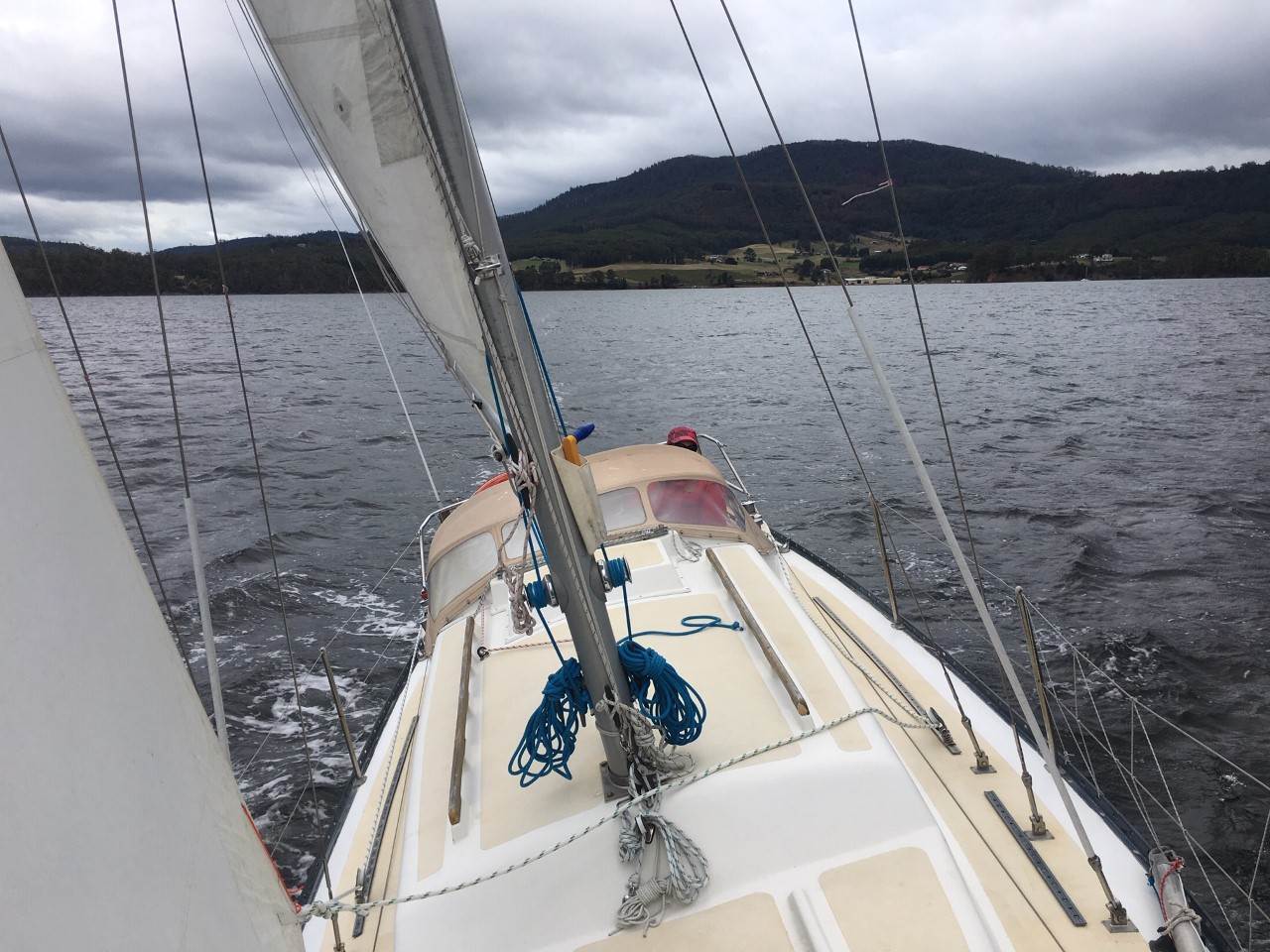 Melissa sailing
