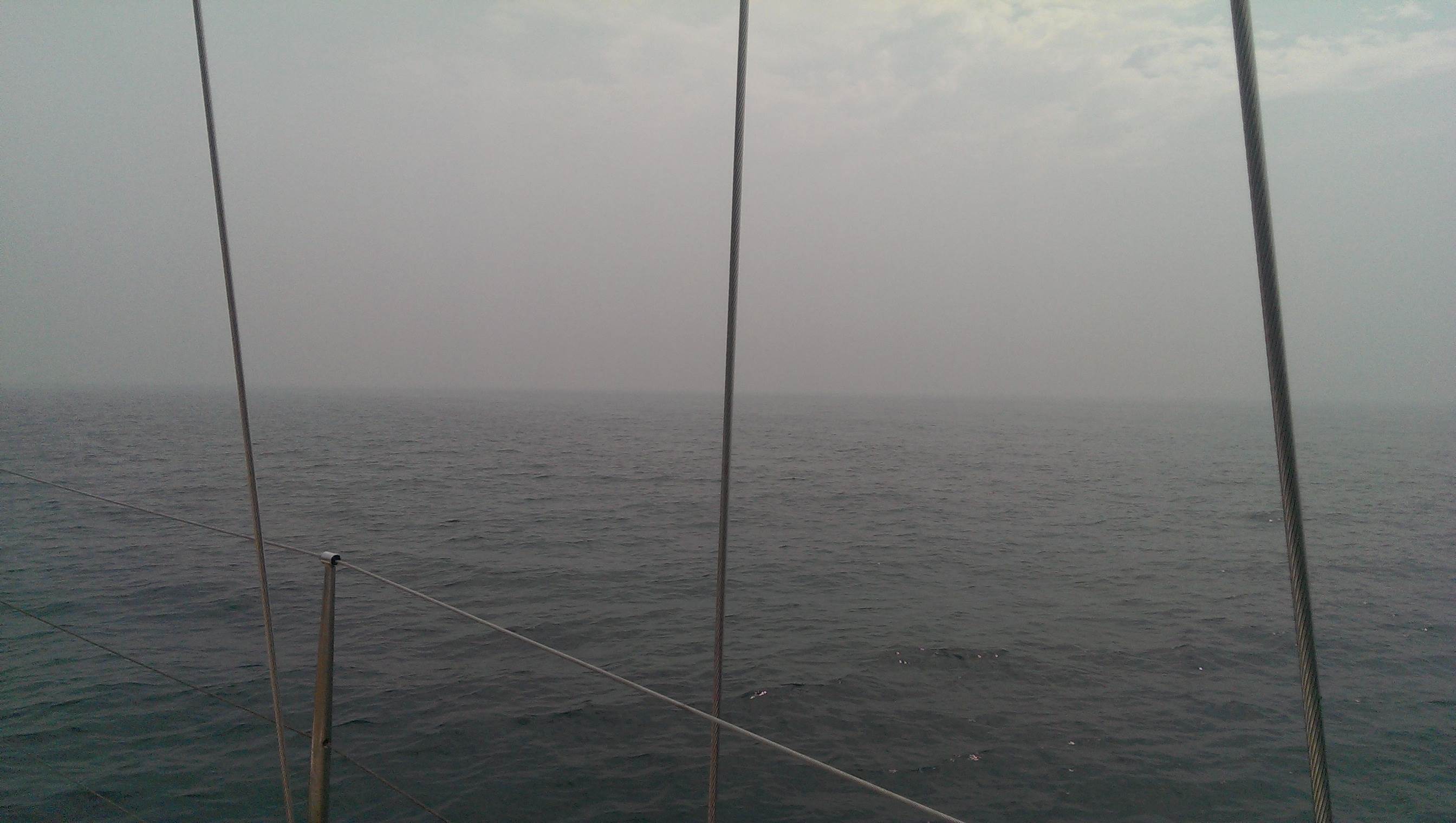 The middle of the bay