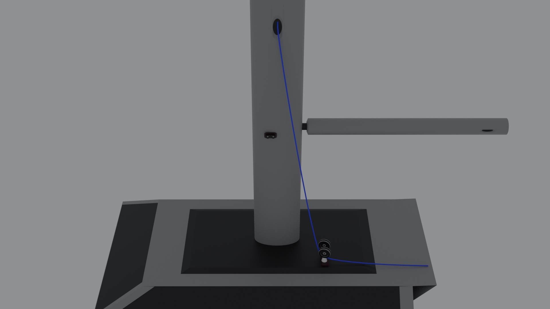 Mast setup