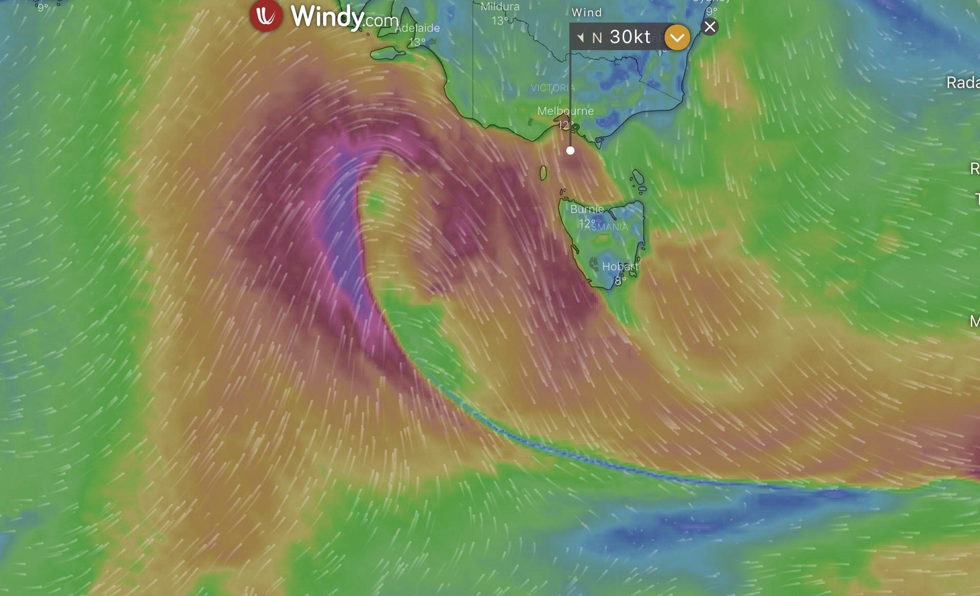 Screen Shot Windy