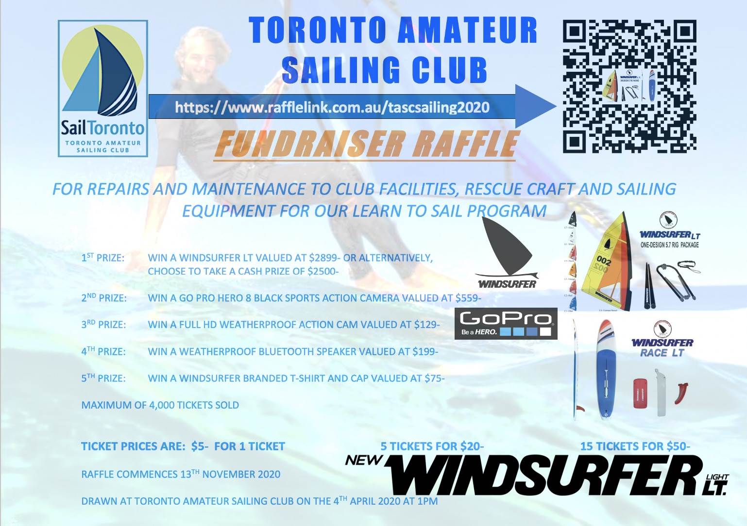 Win a windsurfer LT