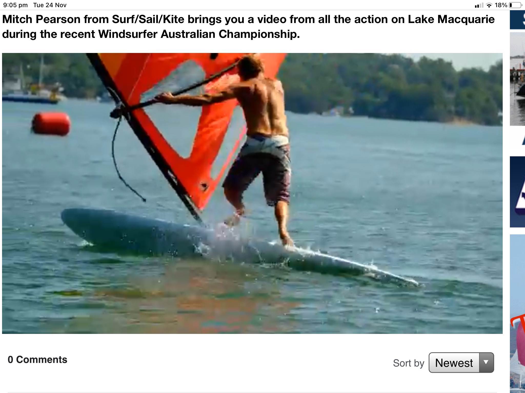 Win a windsurfer LT