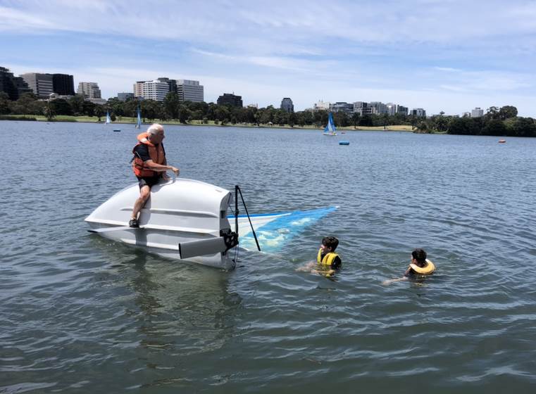 capsize drill