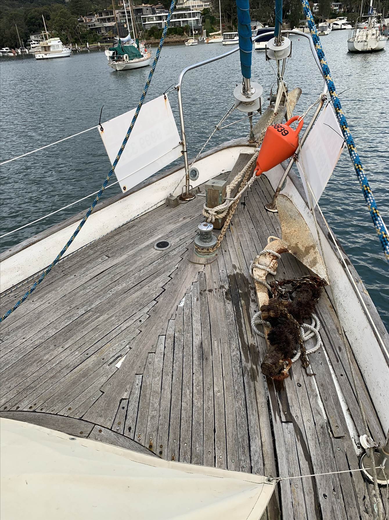 Voyageur Start Foredeck