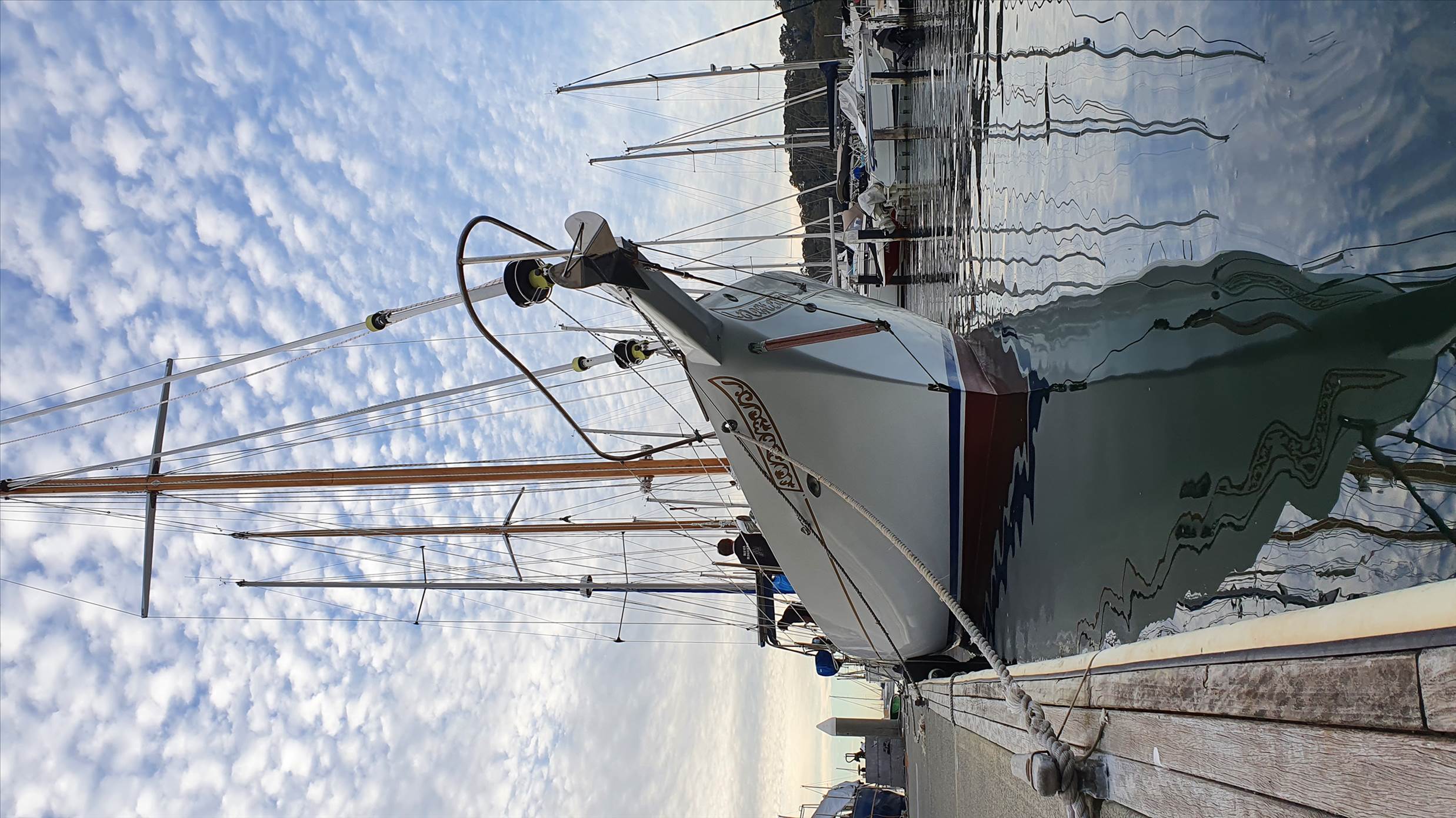 Voyageur July22 bow