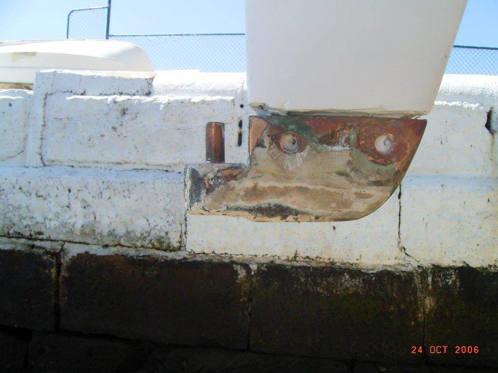 Lower Skeg Shoe with pivotal pin