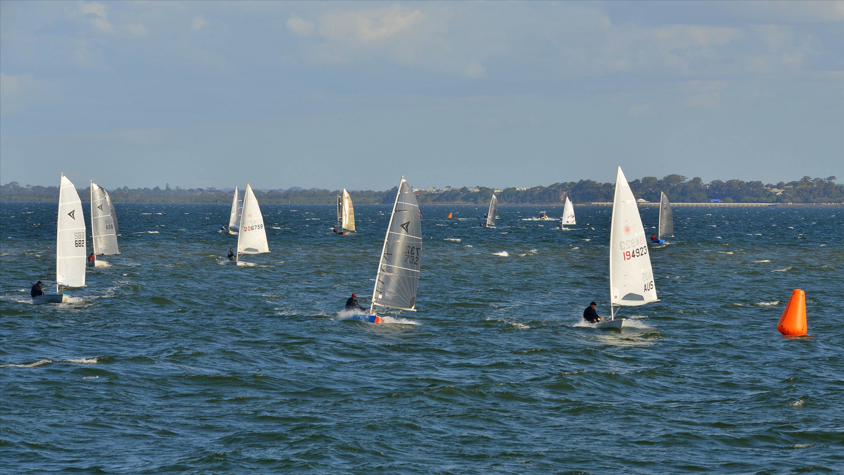 2022 HYC Winterbash from Races 1, 2 & 3, Monohulls