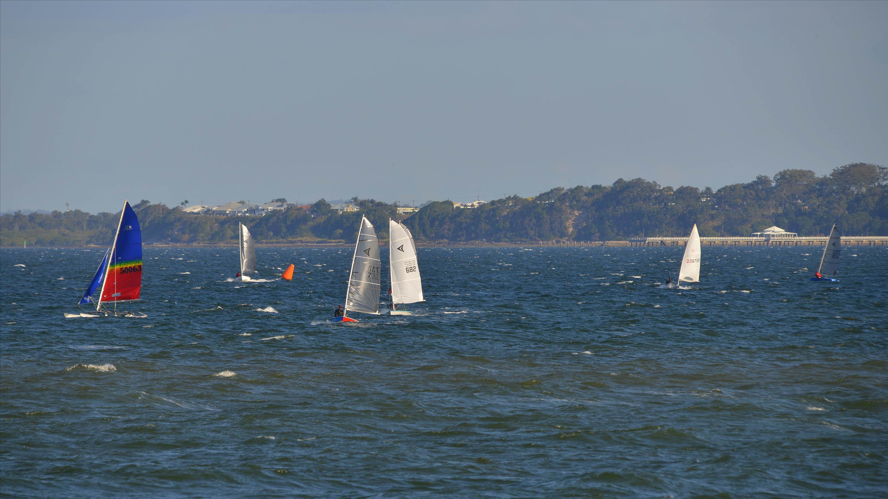 2022 HYC Winterbash from Races 1, 2 & 3, Monohulls