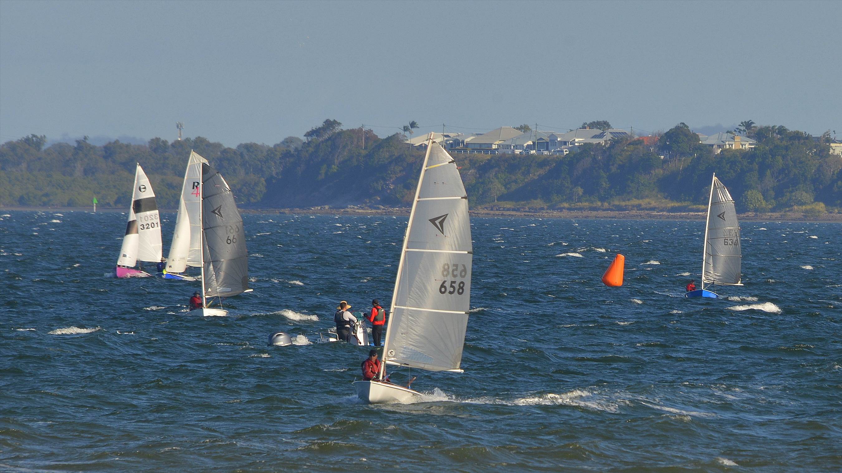 2022 HYC Winterbash from Races 1, 2 & 3, Monohulls