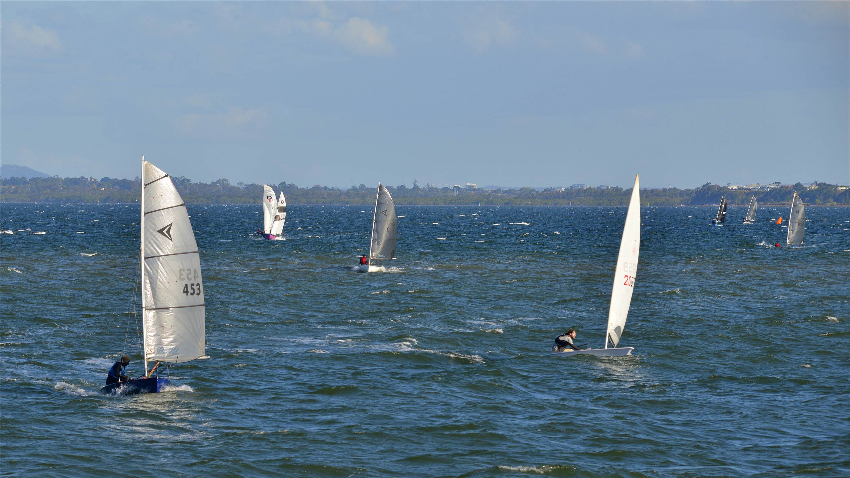 2022 HYC Winterbash from Races 1, 2 & 3, Monohulls