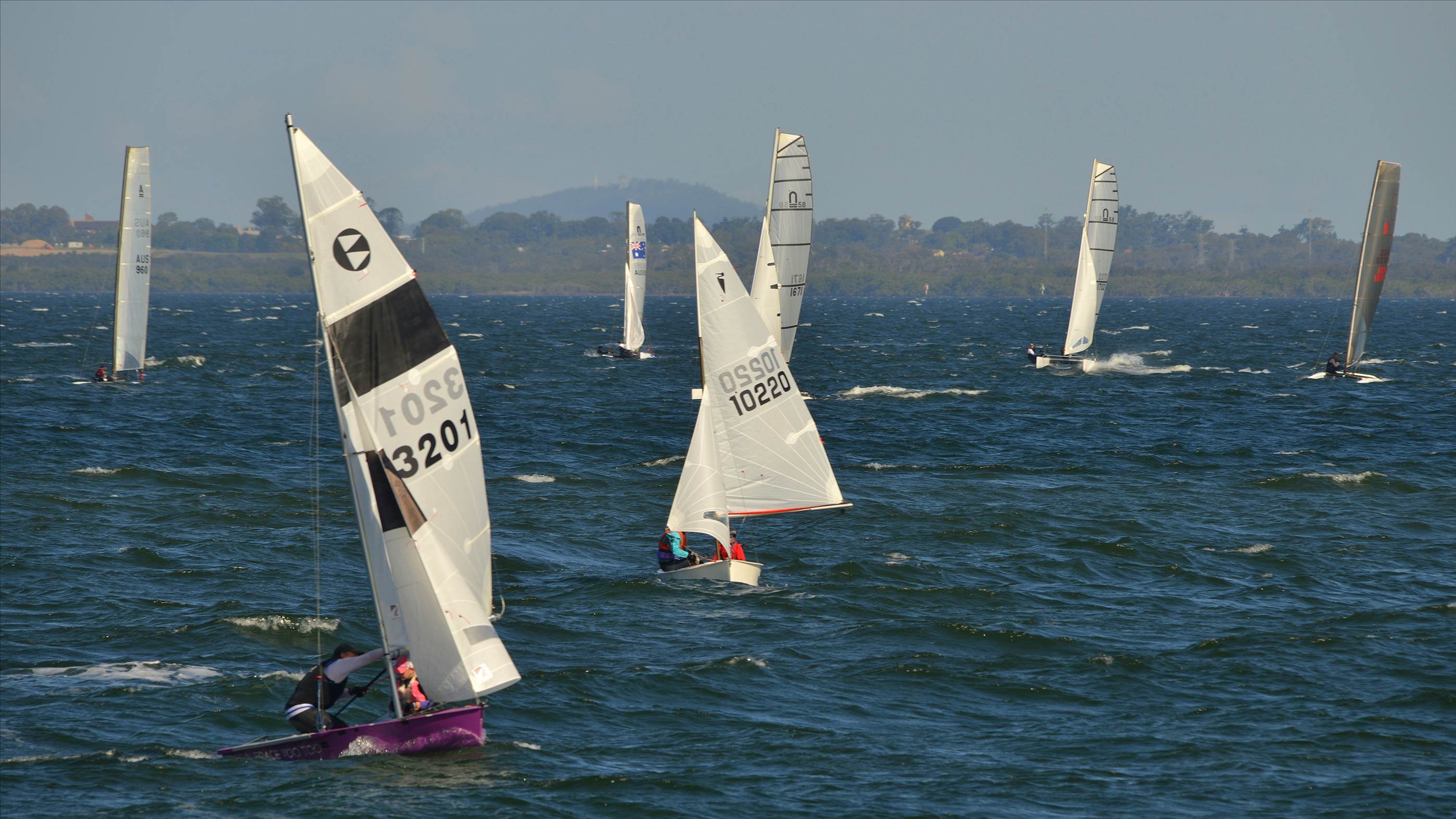 2022 HYC Winterbash from Races 1, 2 & 3, Monohulls