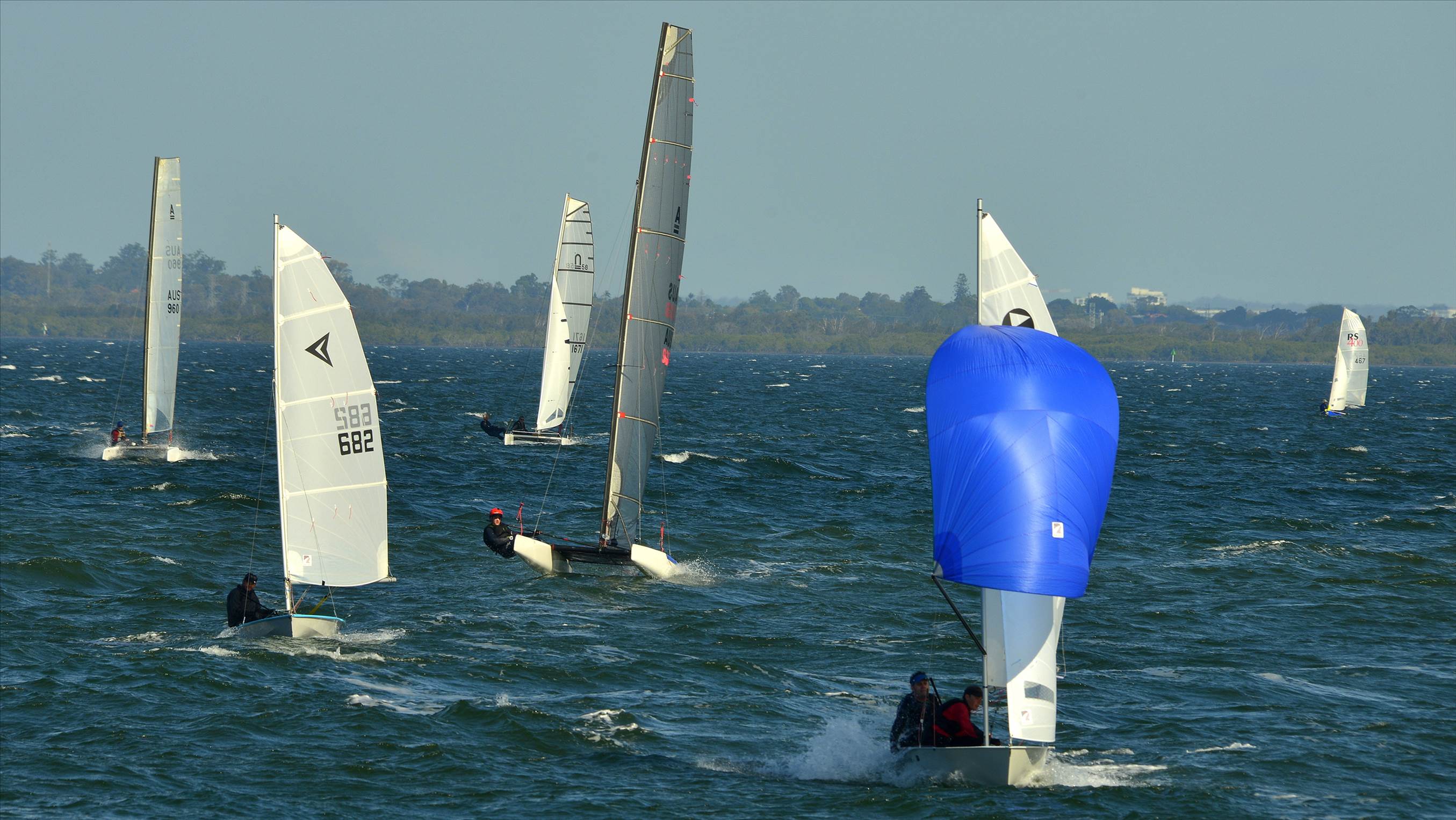 2022 HYC Winterbash from Races 1, 2 & 3, Monohulls