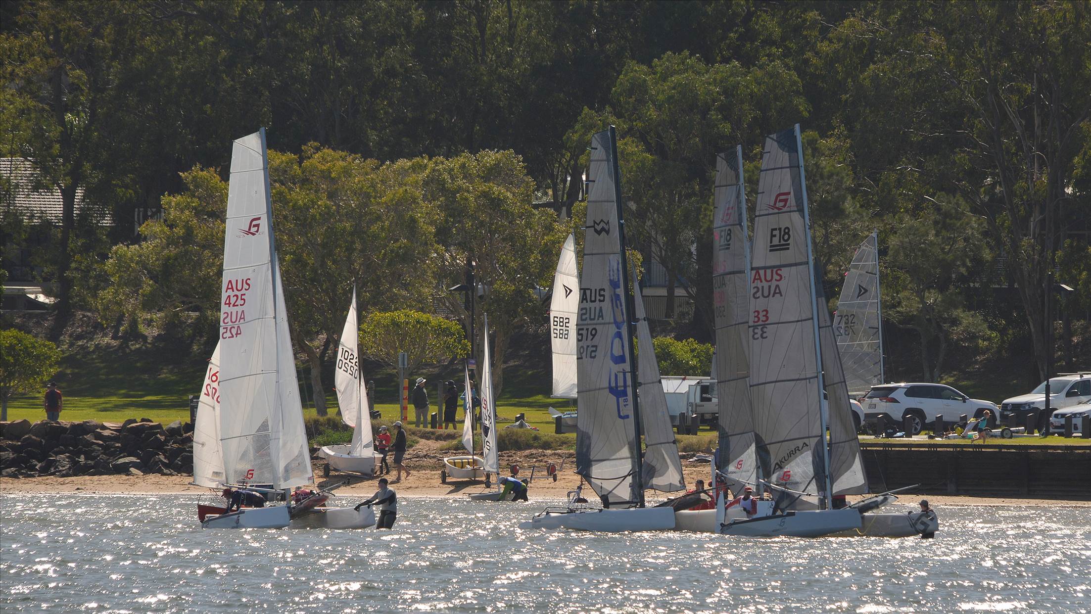 2022 HYC Winterbash Race 1, Multihulls