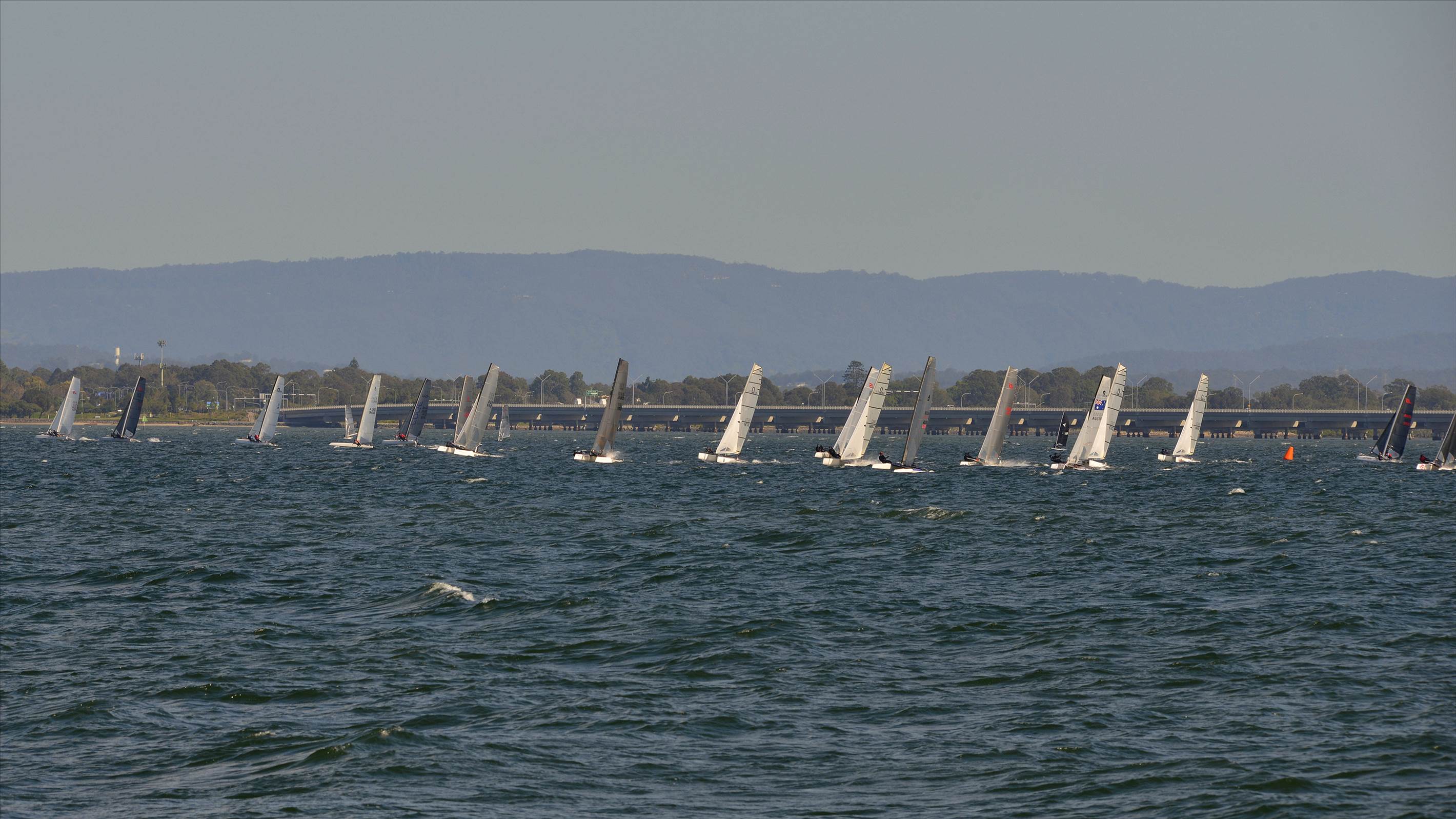 2022 HYC Winterbash Race 1, Multihulls