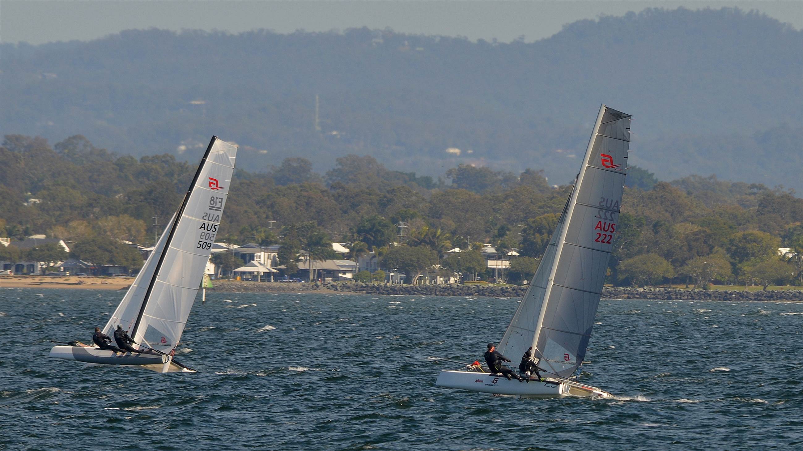 2022 HYC Winterbash Race 1, Multihulls