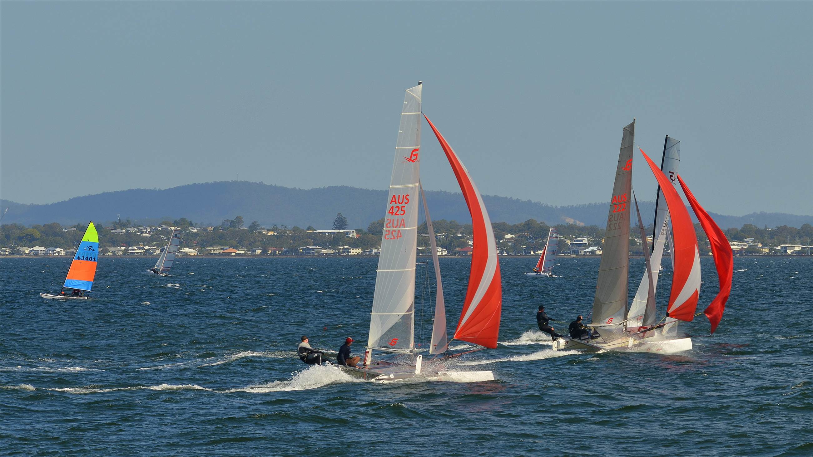 2022 HYC Winterbash Race 1, Multihulls