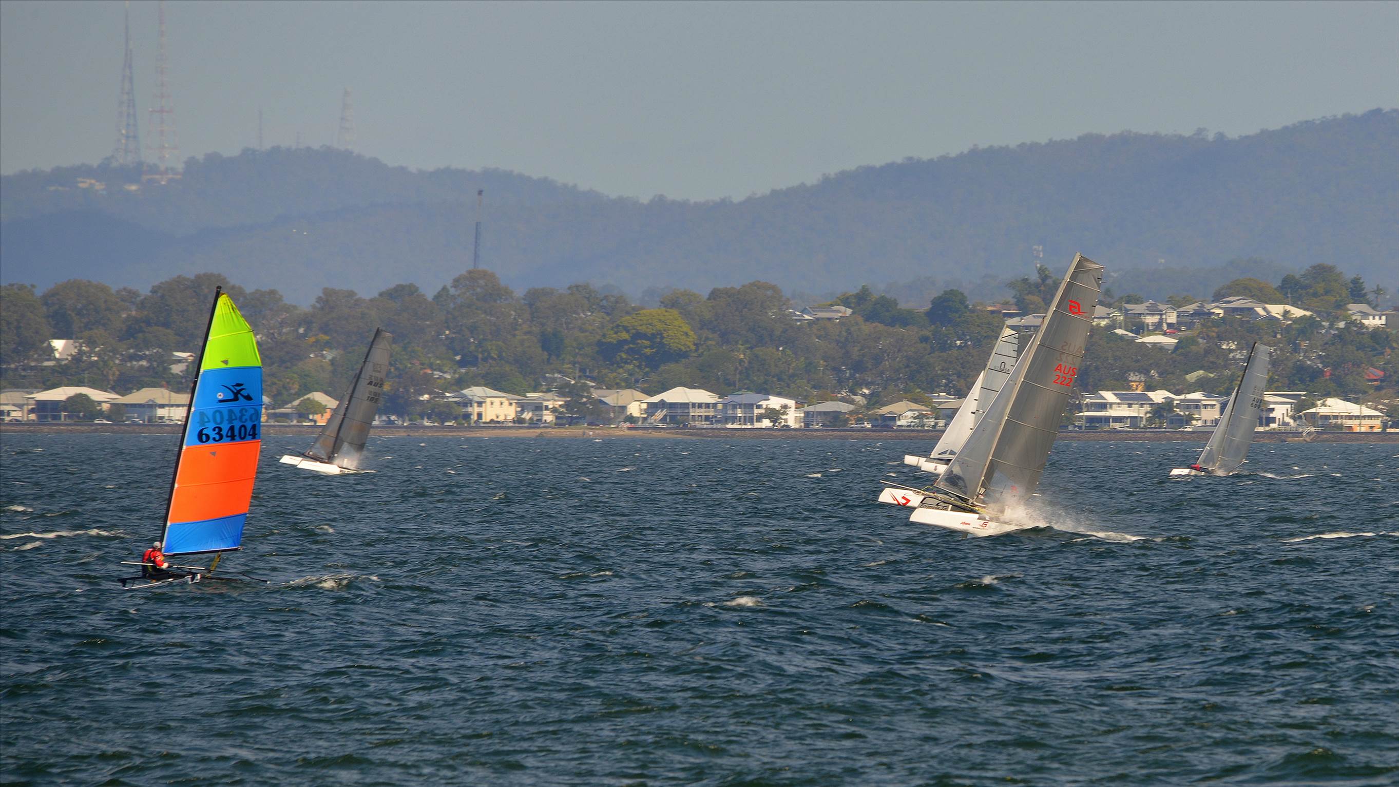 2022 HYC Winterbash Race 1, Multihulls