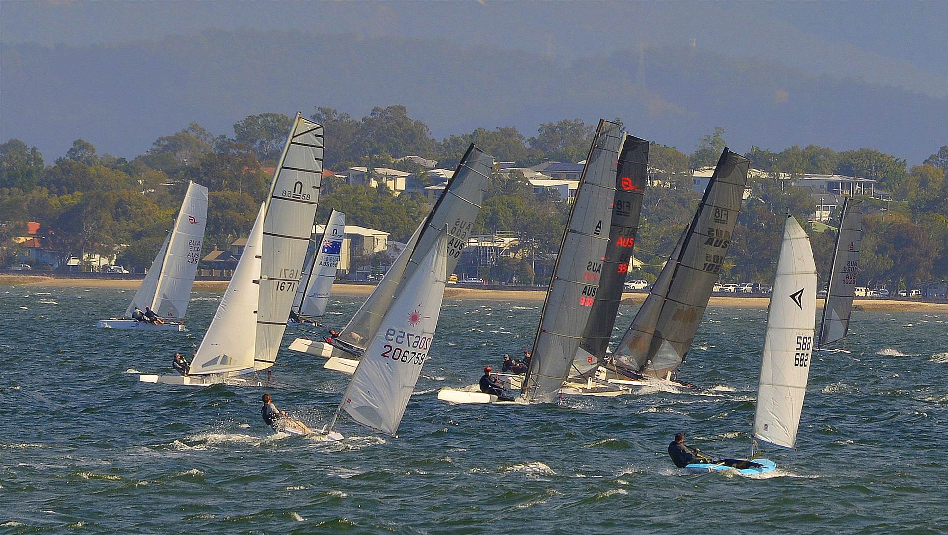 2022 HYC Winterbash Race 2, Multihulls