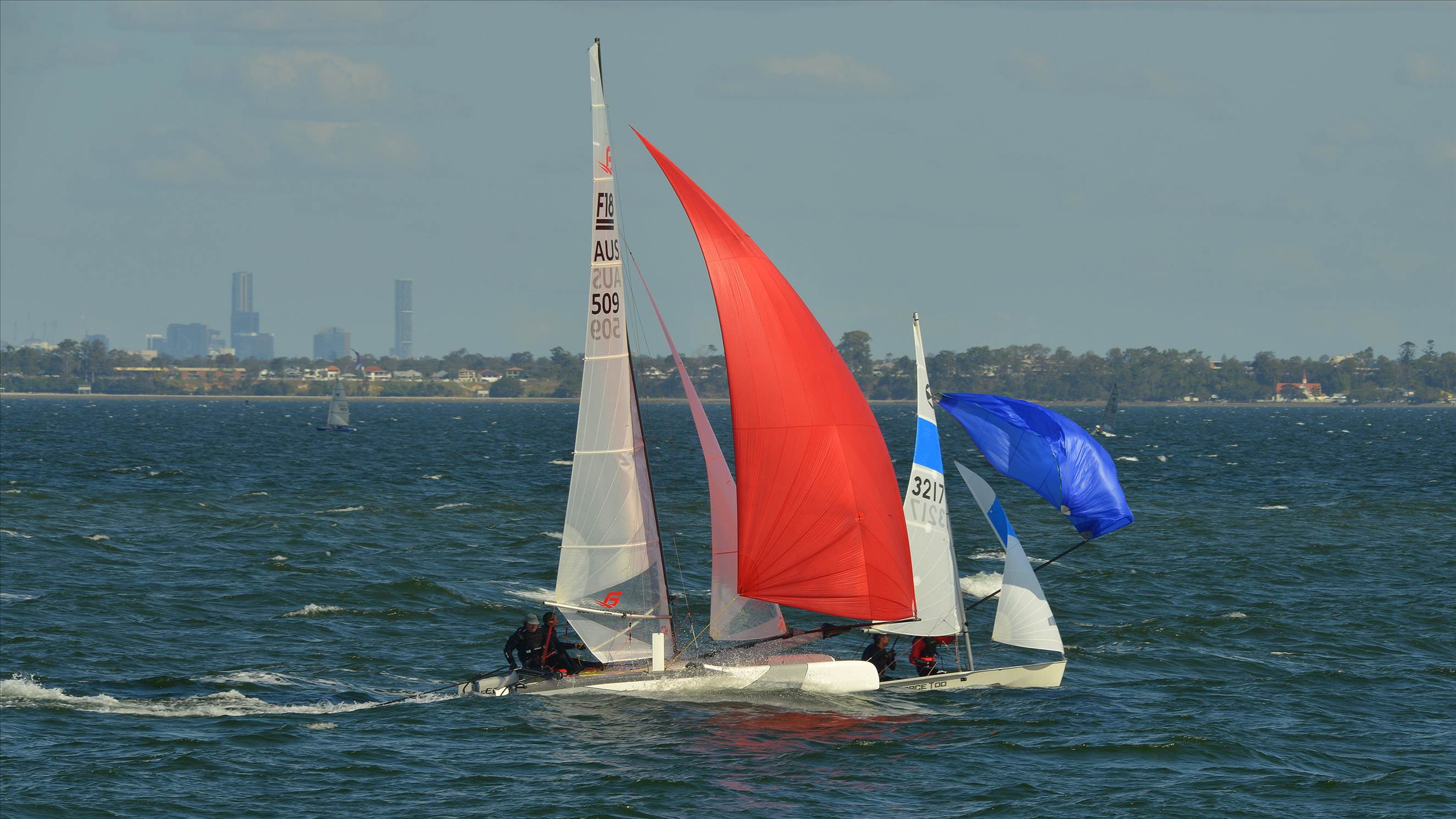 2022 HYC Winterbash Race 2, Multihulls