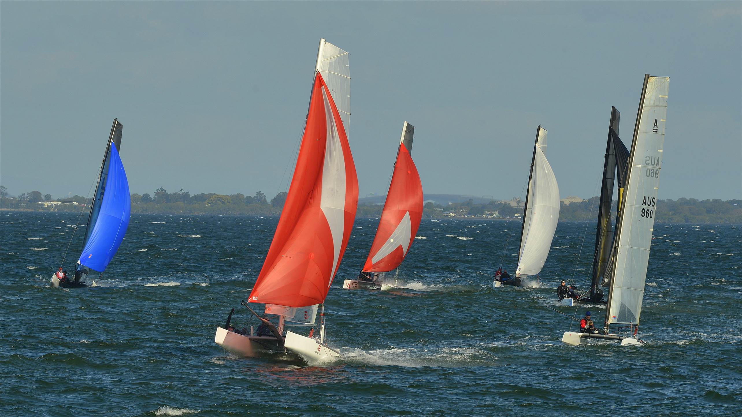 2022 HYC Winterbash Race 2, Multihulls